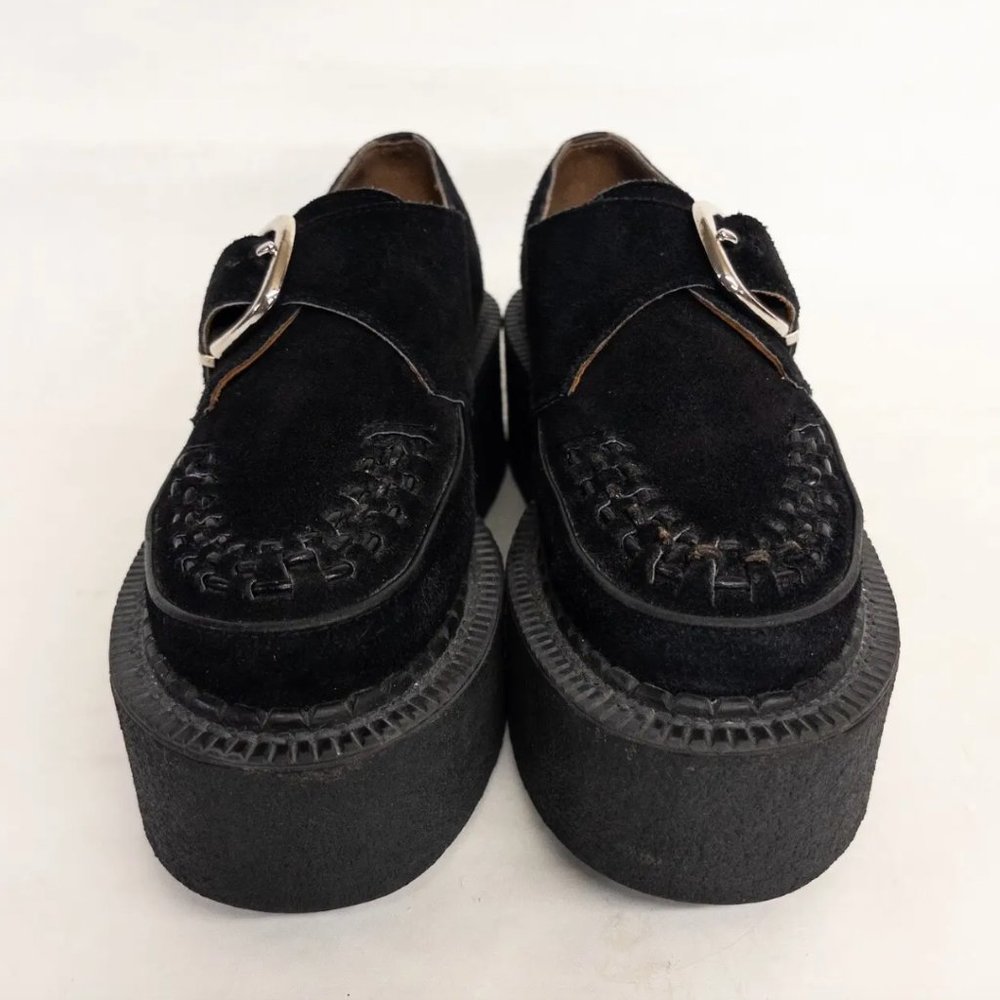 Junya Watanabe + Comme Des Garçons Suede Platform Creepers